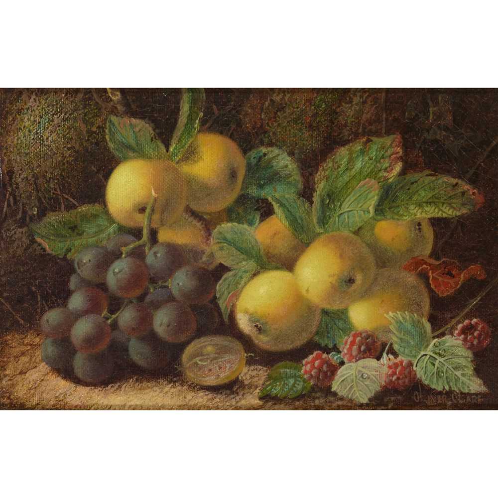 OLIVER CLARE BRITISH 1853 1927 APPLES  36e207