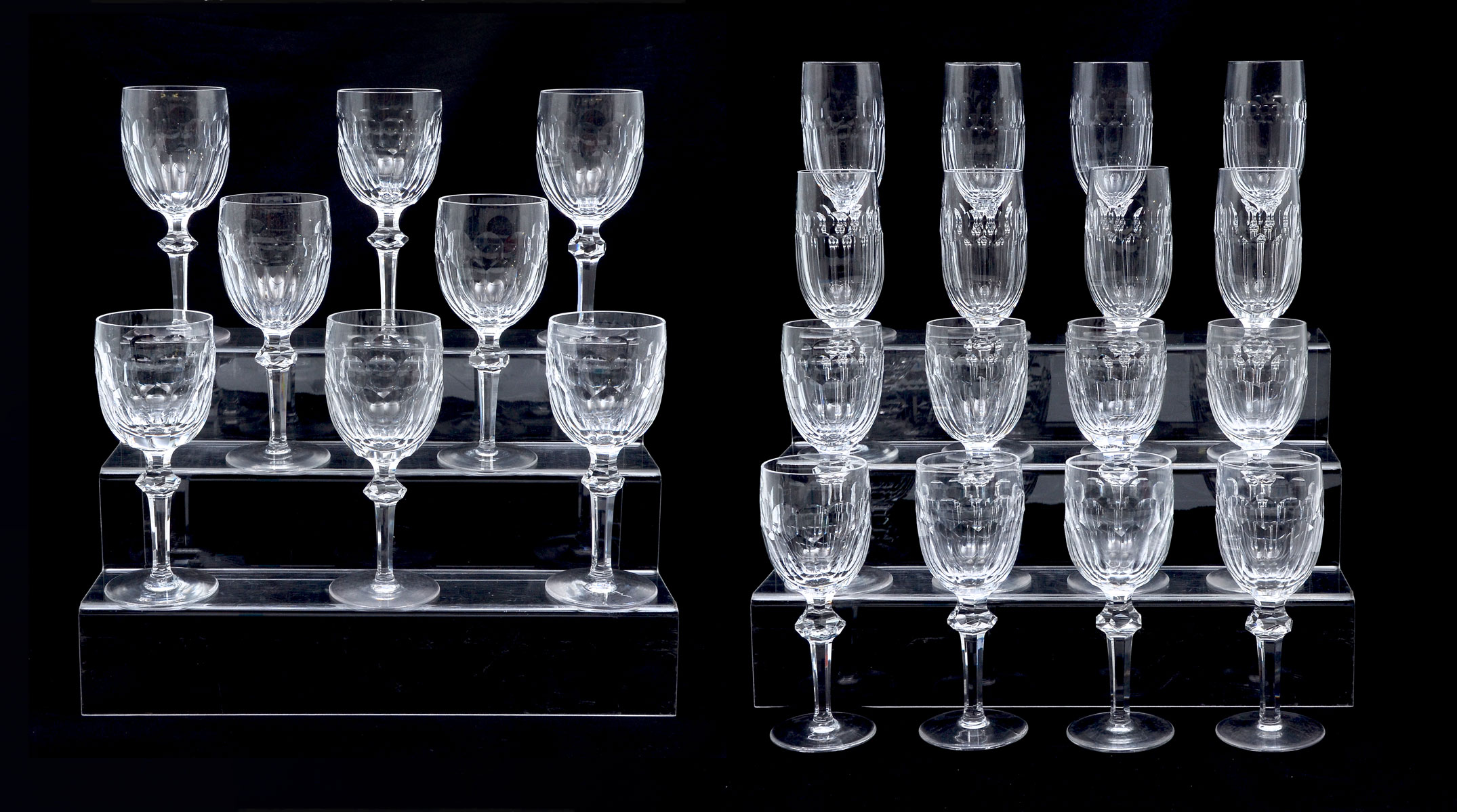 24 PC WATERFORD CRYSTAL CURRAGHMORE 36e240