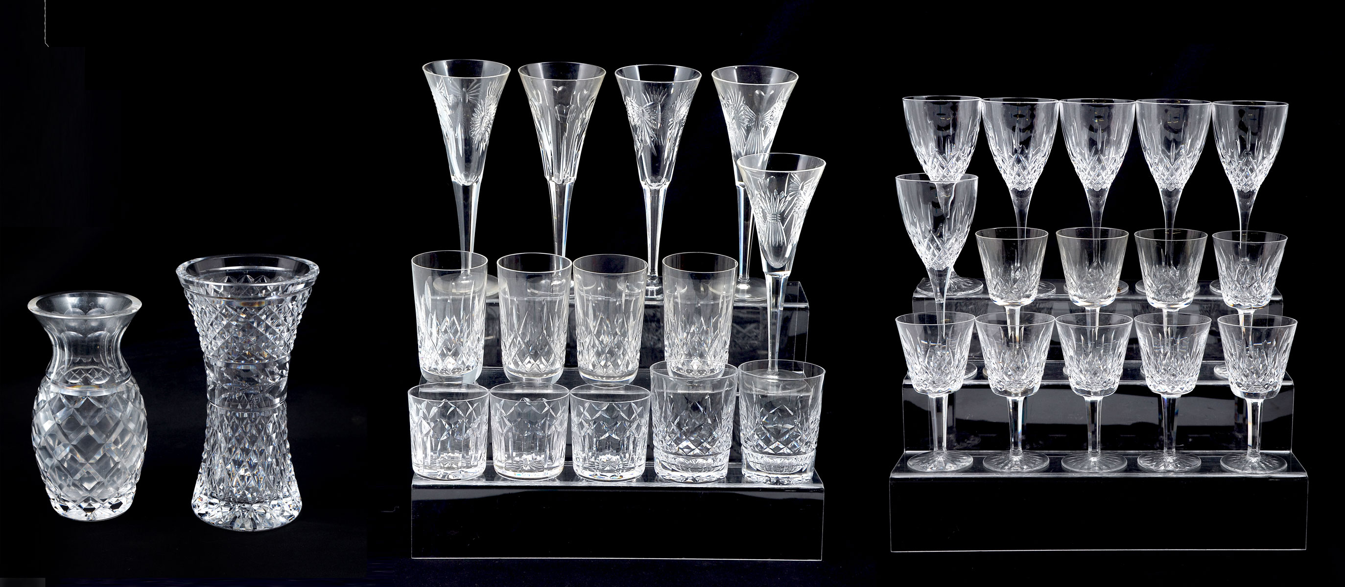 32 PC WATERFORD CRYSTAL LISMORE 36e252