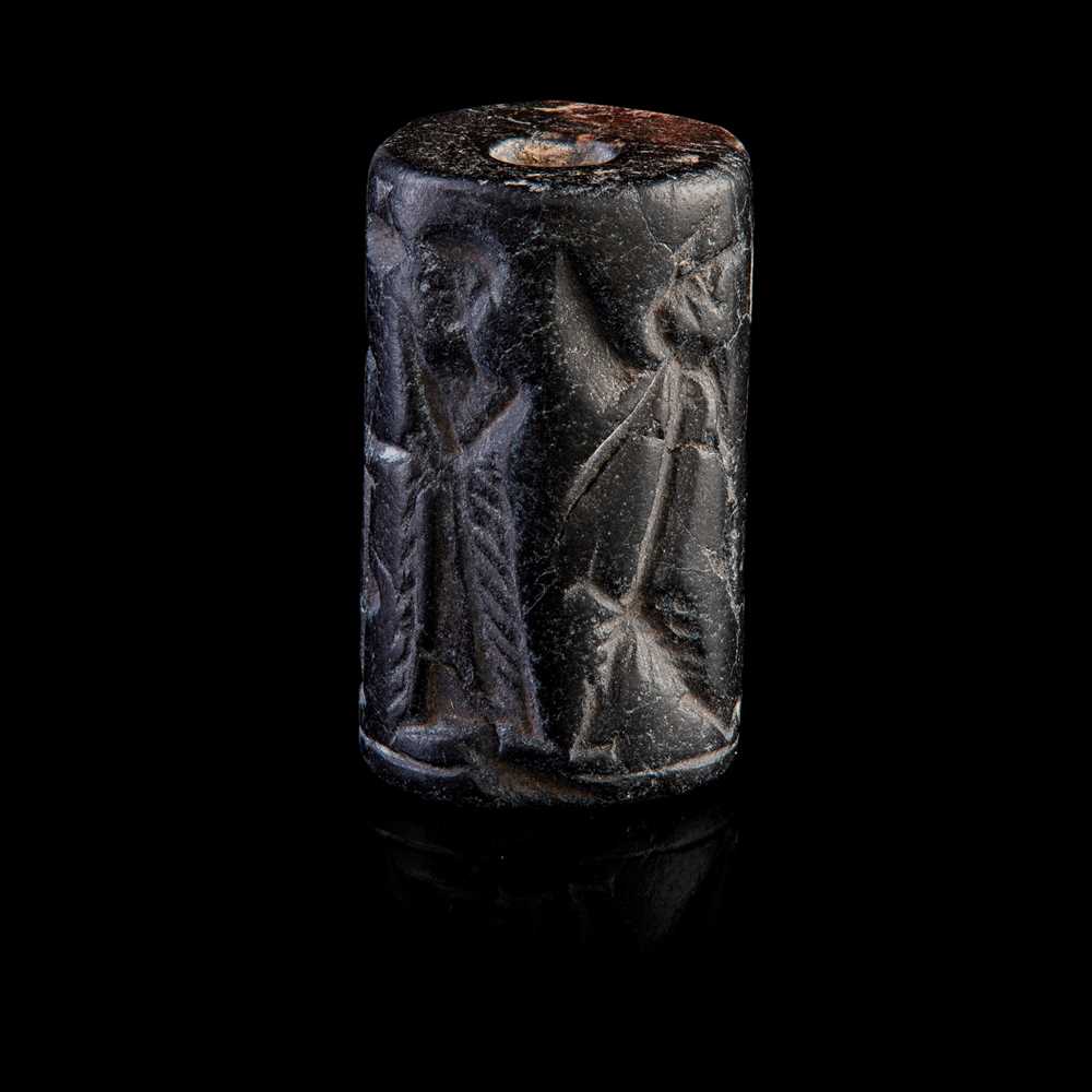 BABYLONIAN CYLINDER SEAL NEAR EAST  36e2c6