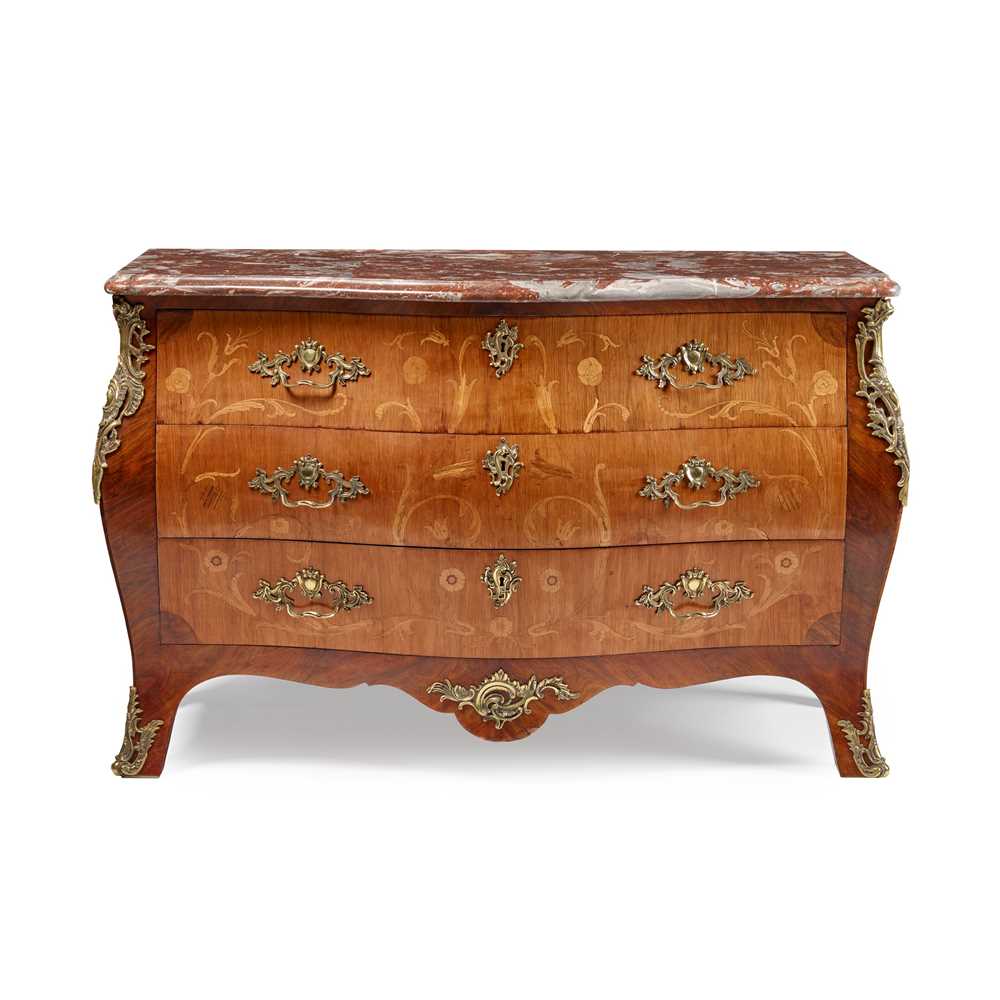 LOUIS XV STYLE KINGWOOD, AMARANTH