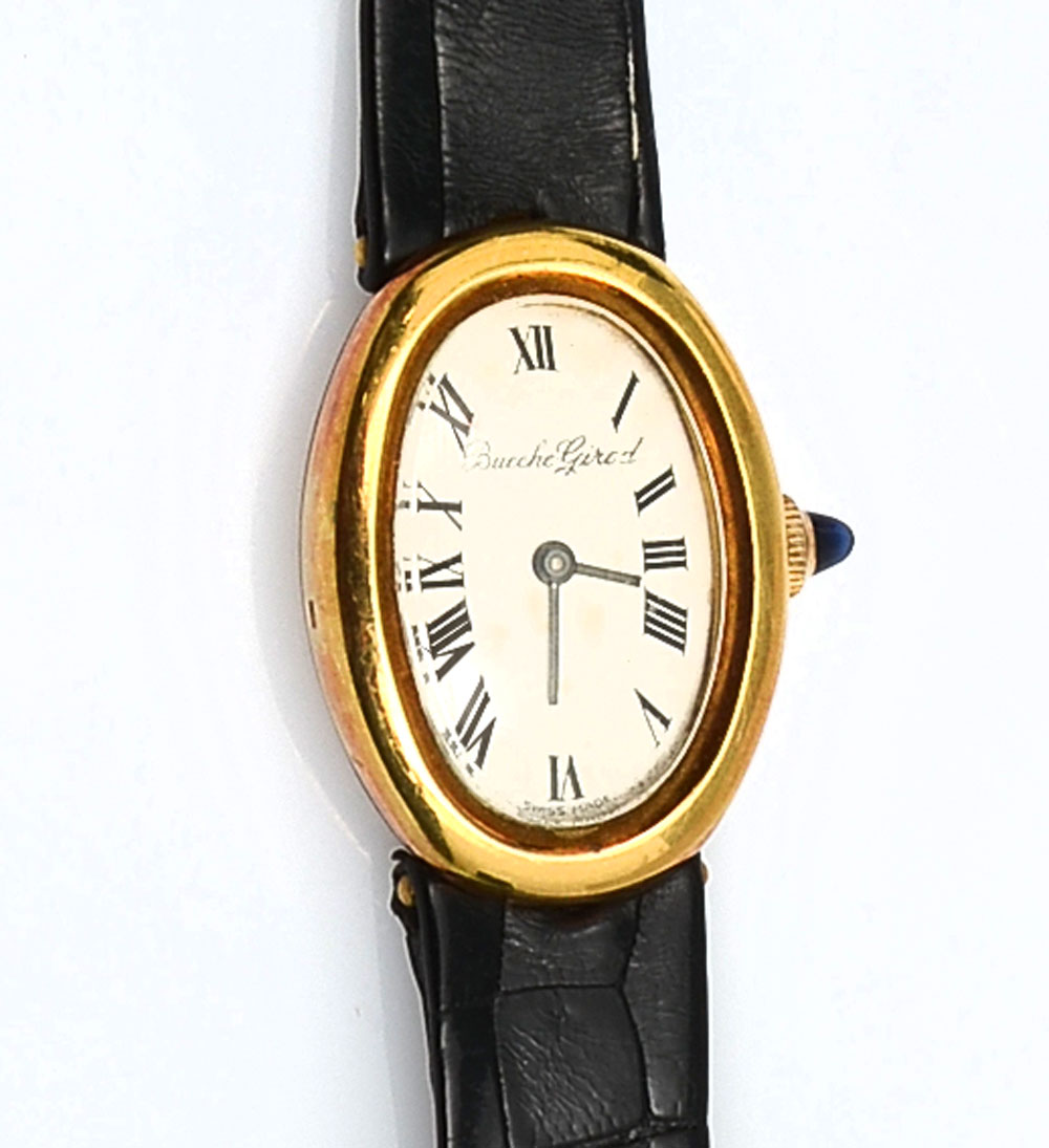 18K VINTAGE BUECCHE GIROD WATCH  36e34d