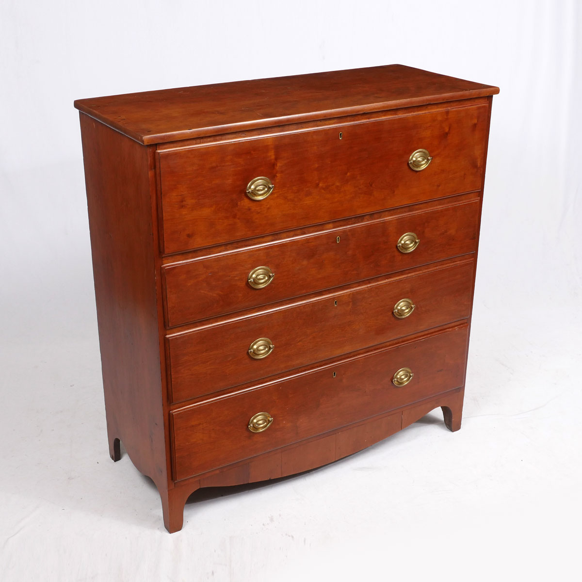 EARLY 4 DRAWER CHEST: Early chest, having