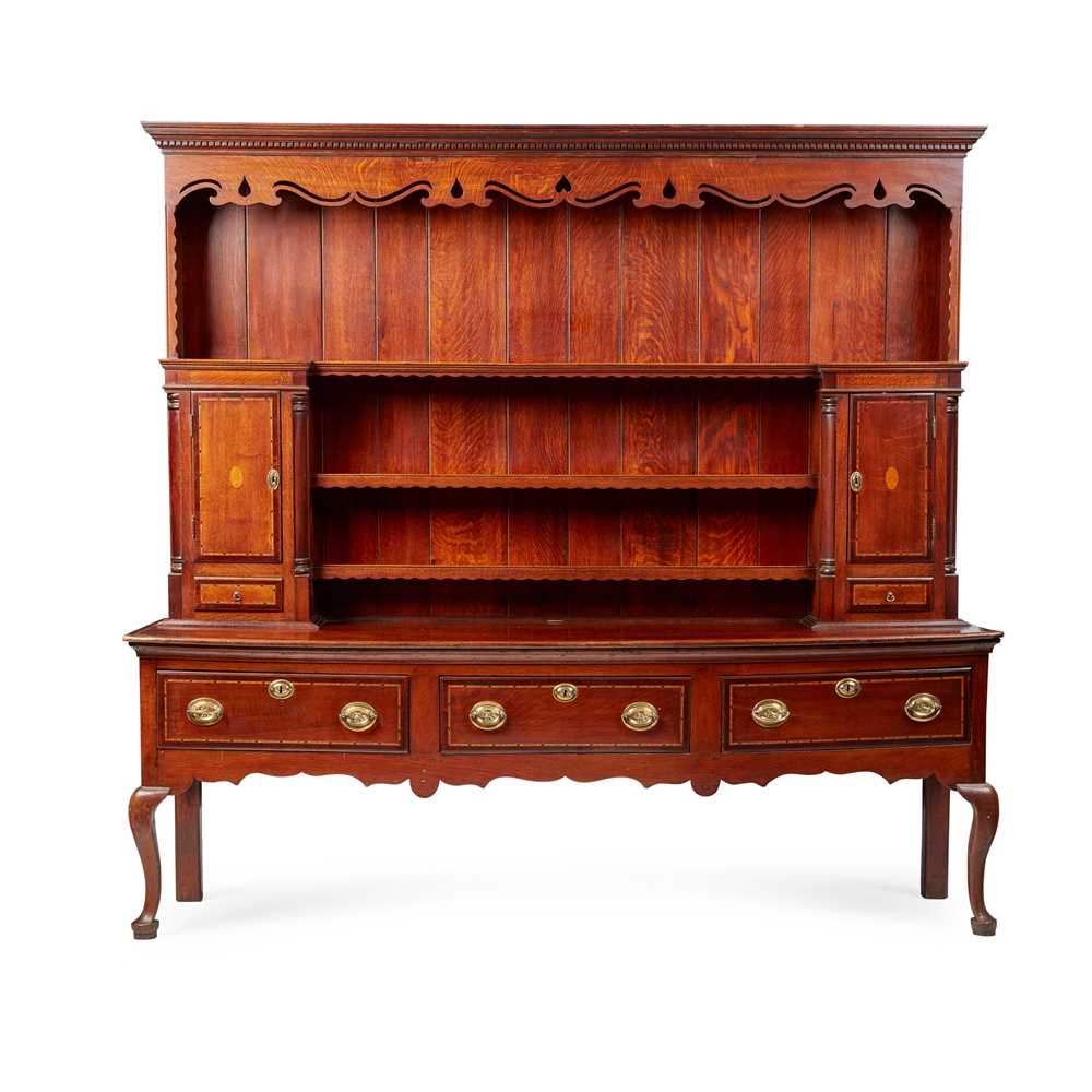 GEORGE III OAK DRESSER
LATE 18TH