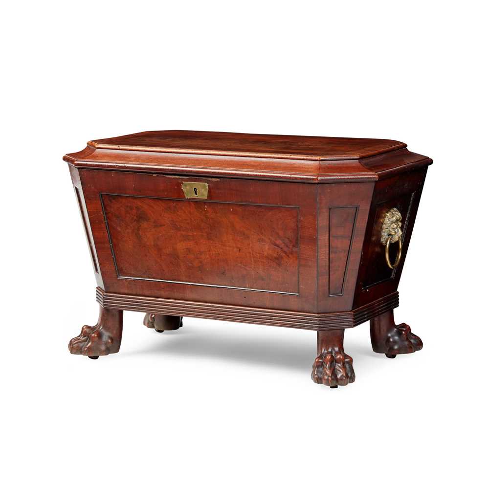 GEORGE III MAHOGANY CELLARETTE EARLY 36e3fc