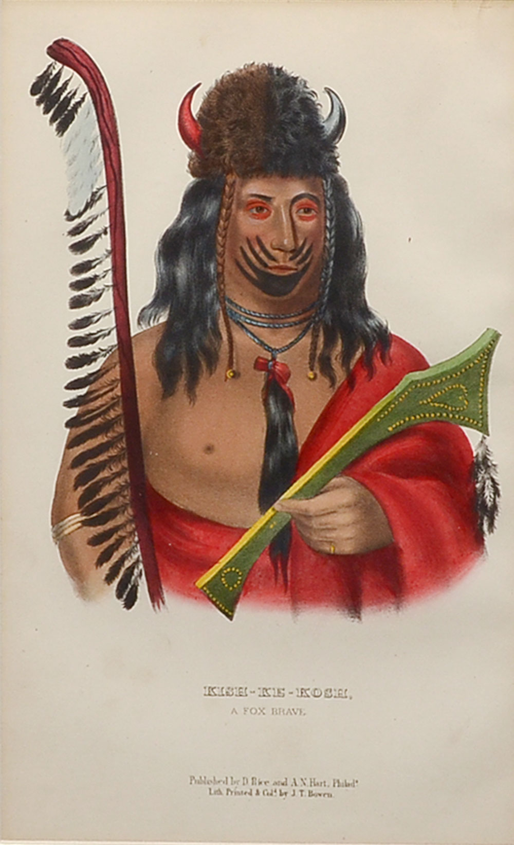 MCKENNEY AND HALL INDIAN LITHOGRAPH  36e44d