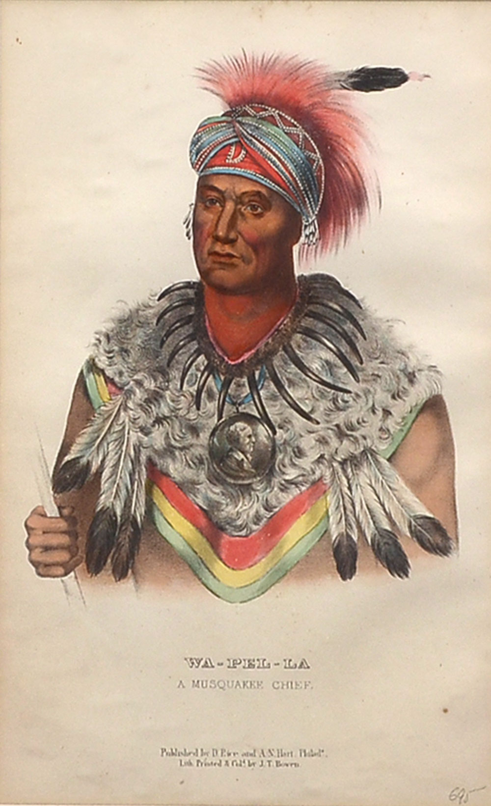 MCKENNEY AND HALL INDIAN LITHOGRAPH  36e446