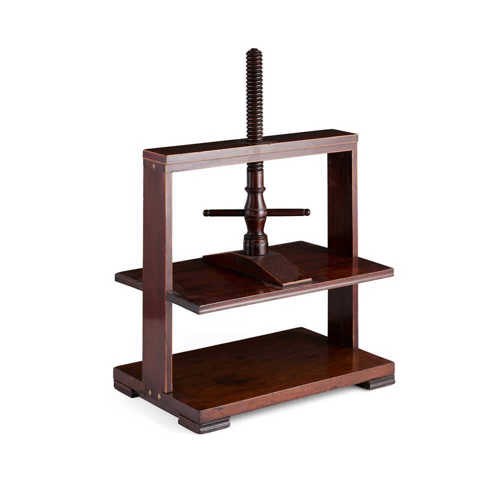 REGENCY MAHOGANY BOOK PRESS EARLY 36e494