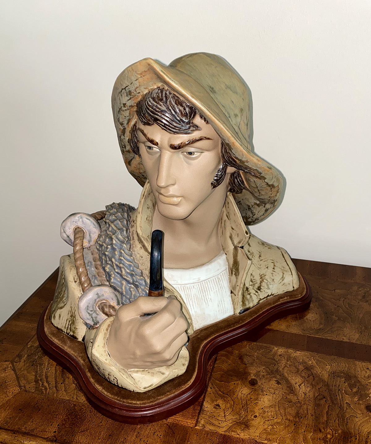 LLADRO FISHERMAN 2108 Rare 36e4a0