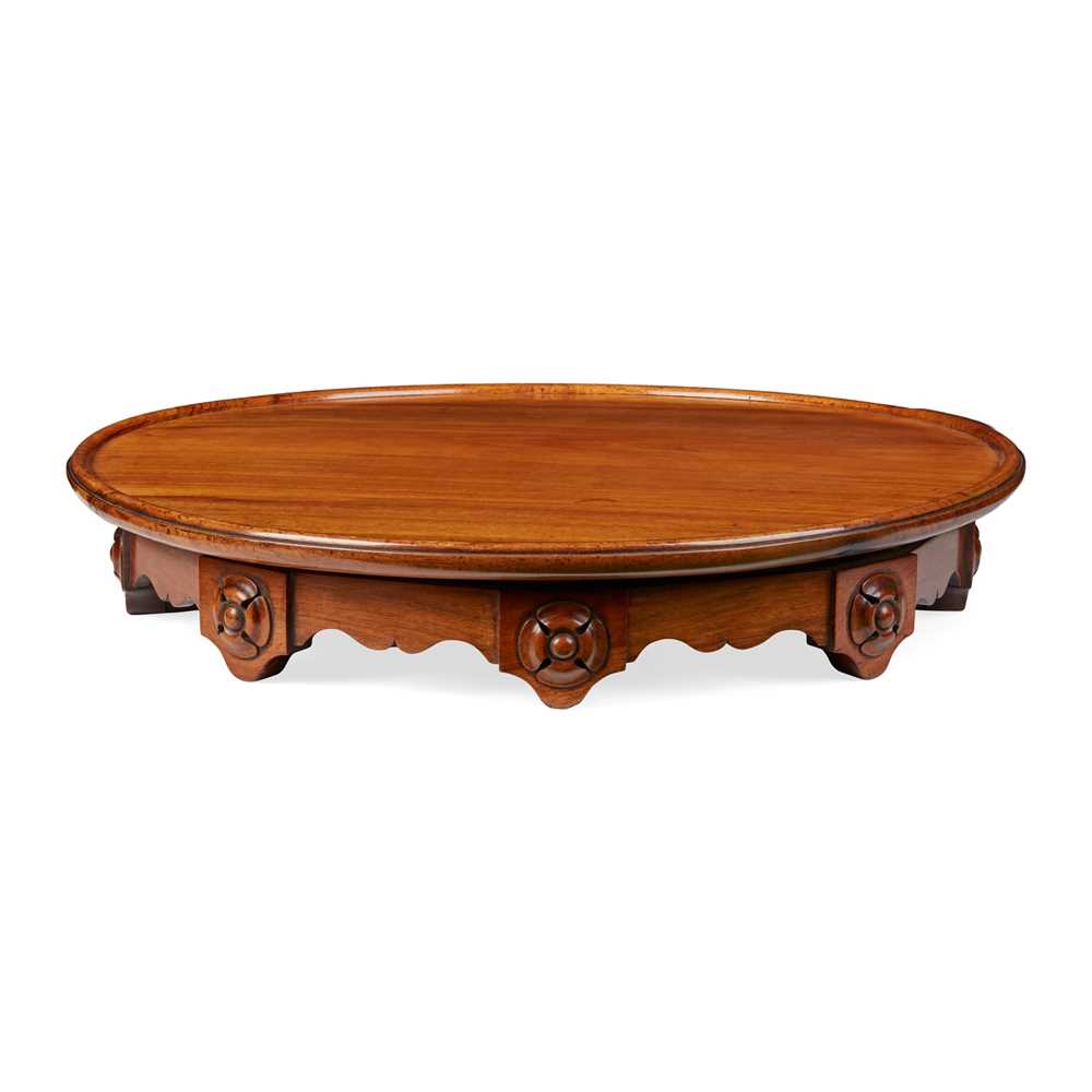 LARGE WILLIAM IV RED WALNUT LAZY 36e4e6