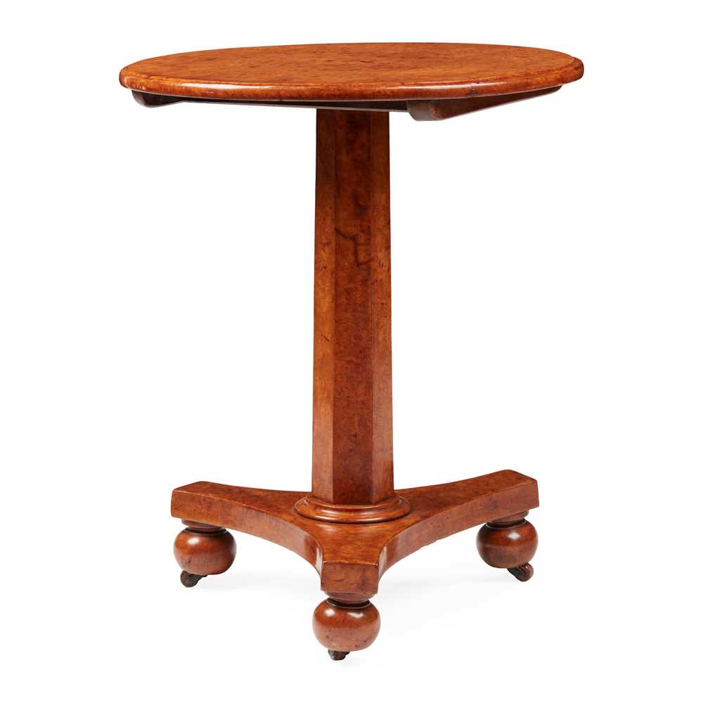 WILLIAM IV POLLARD OAK PEDESTAL