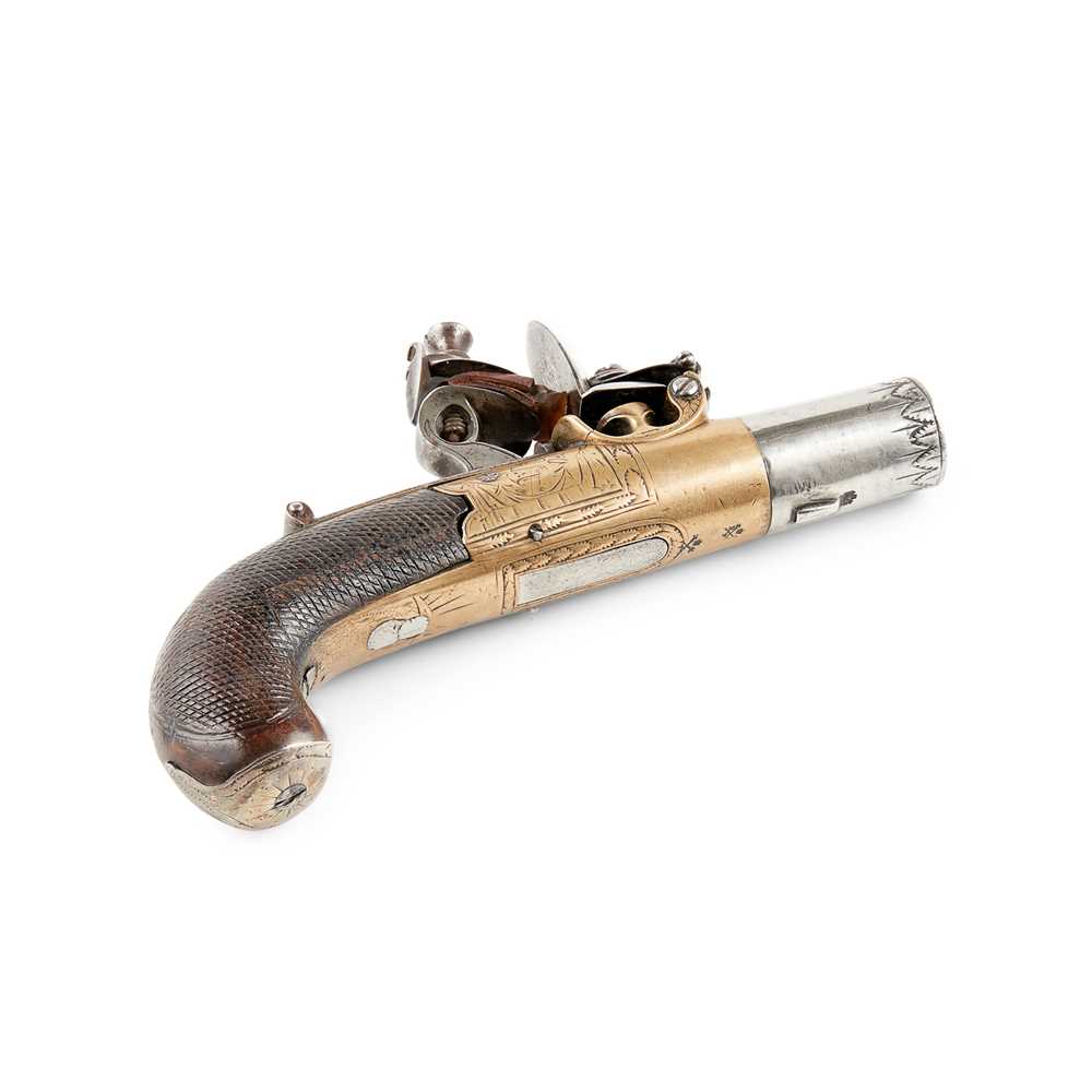 ENGLISH 40 BORE FLINTLOCK POCKET