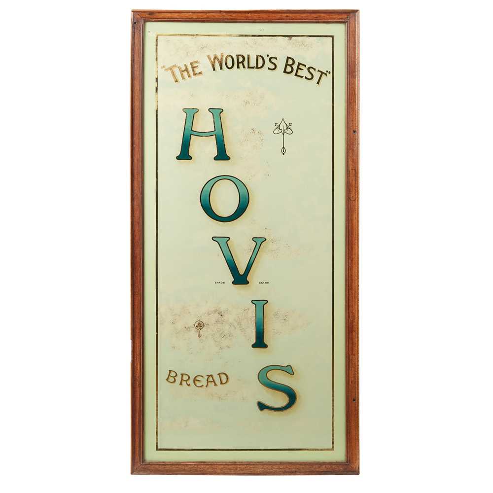 EARLY HOVIS ADVERTISING MIRROR LATE 36e523