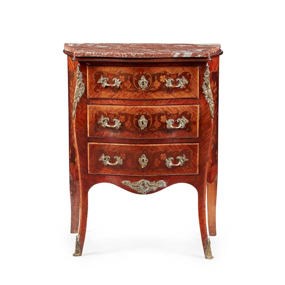 LOUIS XV STYLE KINGWOOD AND AMARANTH