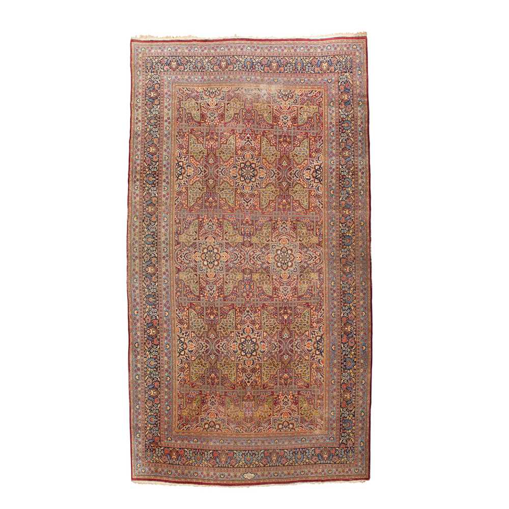 LARGE KHORASSAN CARPET EAST PERSIA  36e5fa