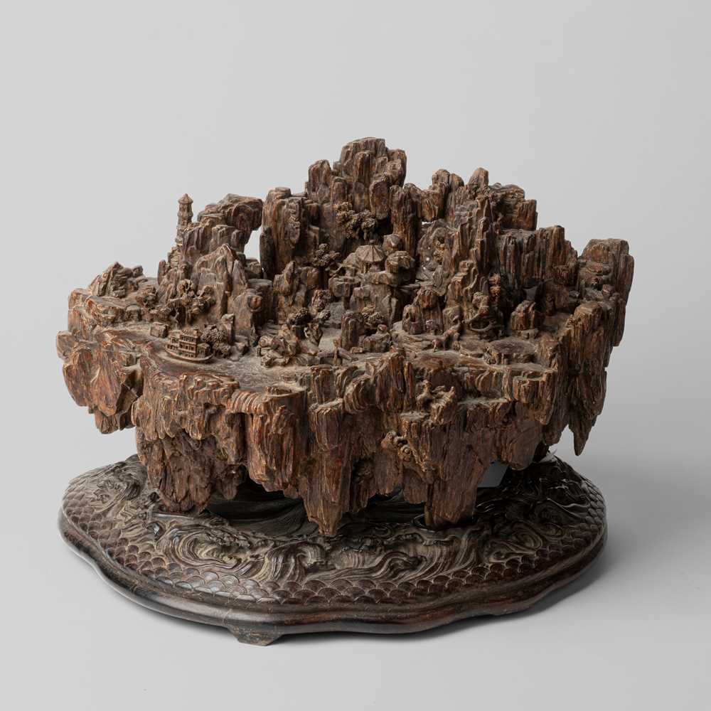 LARGE CHENXIANGMU LANDSCAPE SCULPTURE 36e654