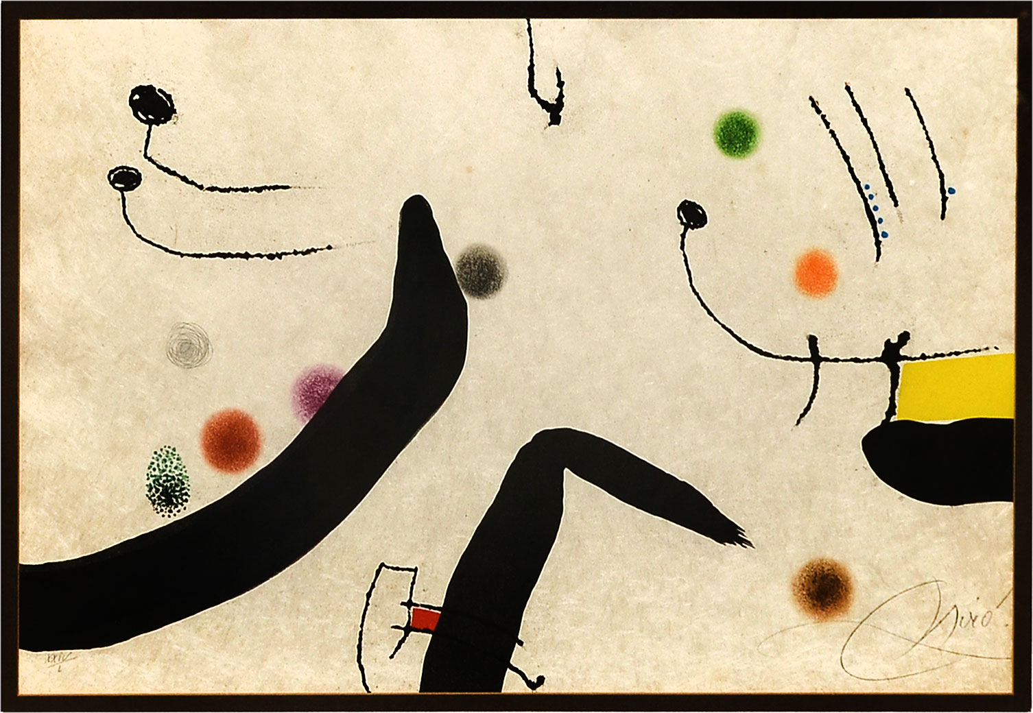 MIRO, Joan, (Spanish, 1893-1983):