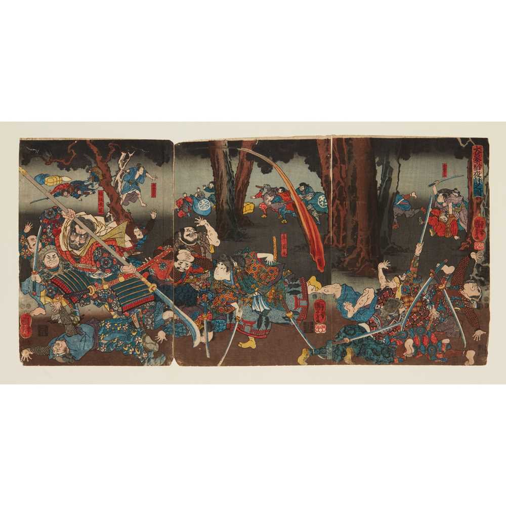 UTAGAWA KUNIYOSHI (JAPANESE 1798-1861)
EDO