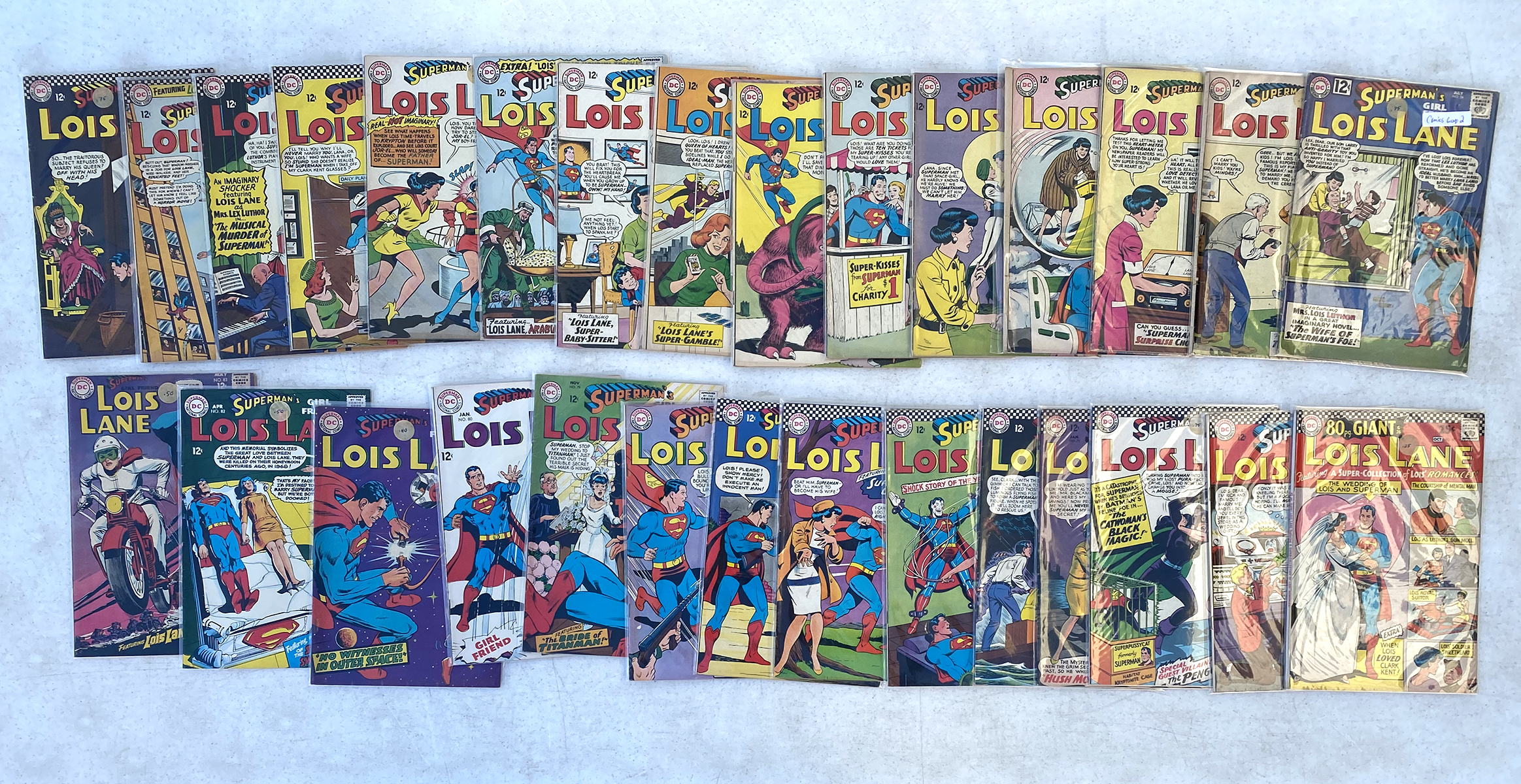 29 LOIS LANE DC SILVER AGE COMIC