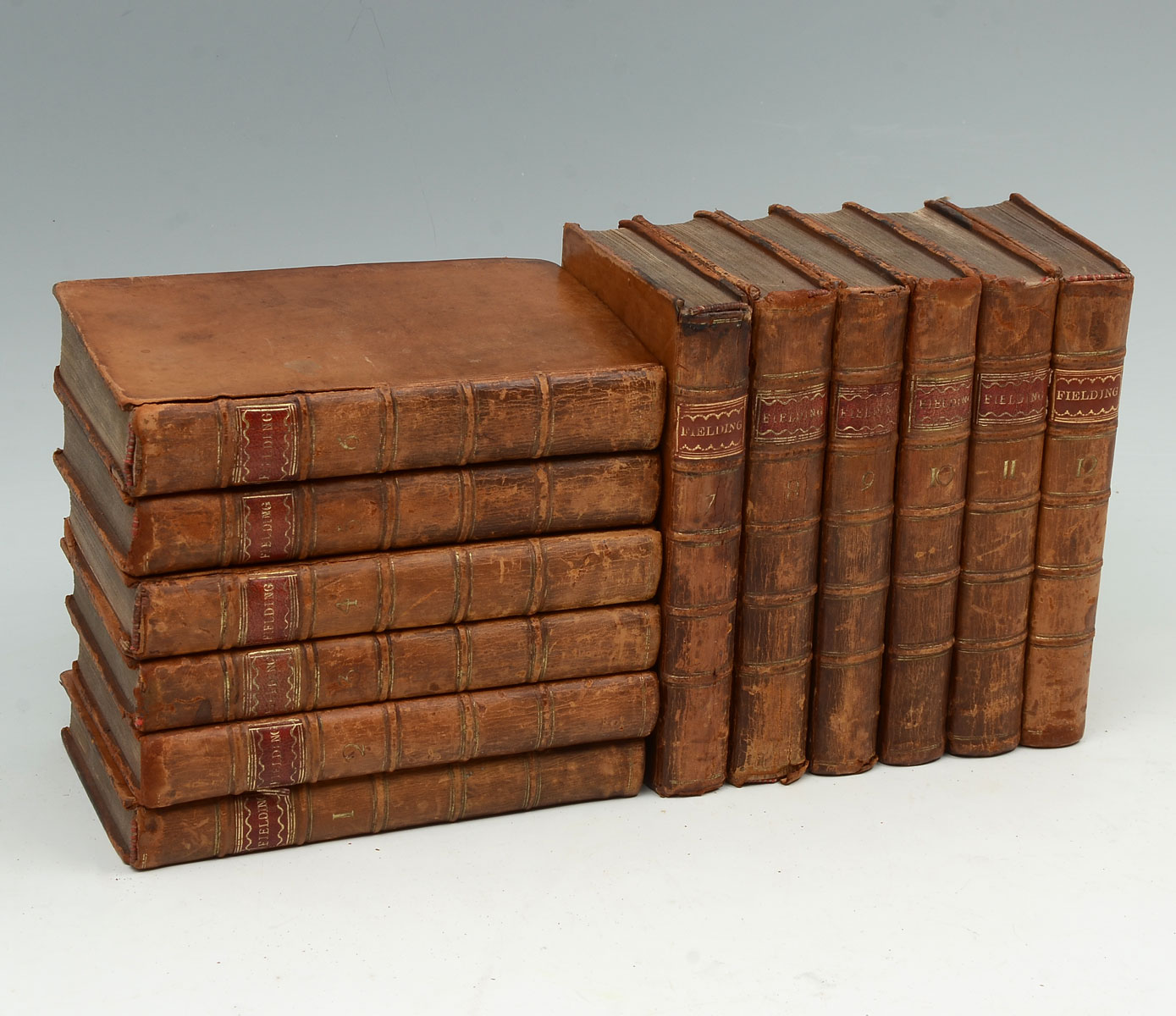 12 VOL. ''THE WORKS OF HENRY FIELDING''