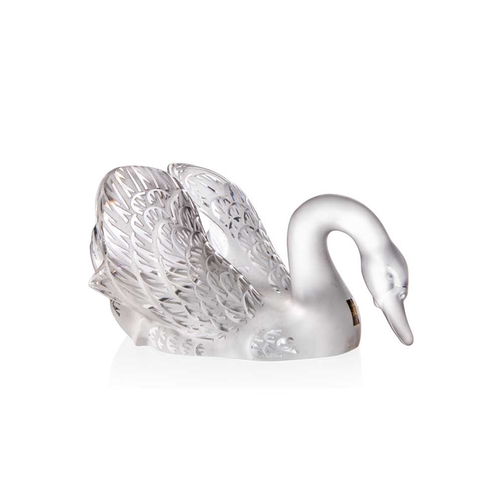 LALIQUE TWO CYGNE T TES PENCH E  36e838