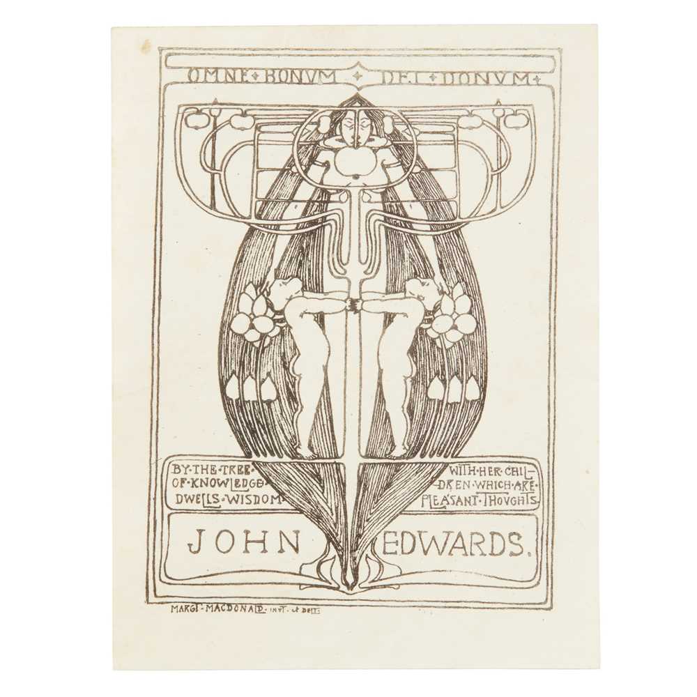 MARGARET MACDONALD MACKINTOSH (1865-1933)
BOOKPLATE