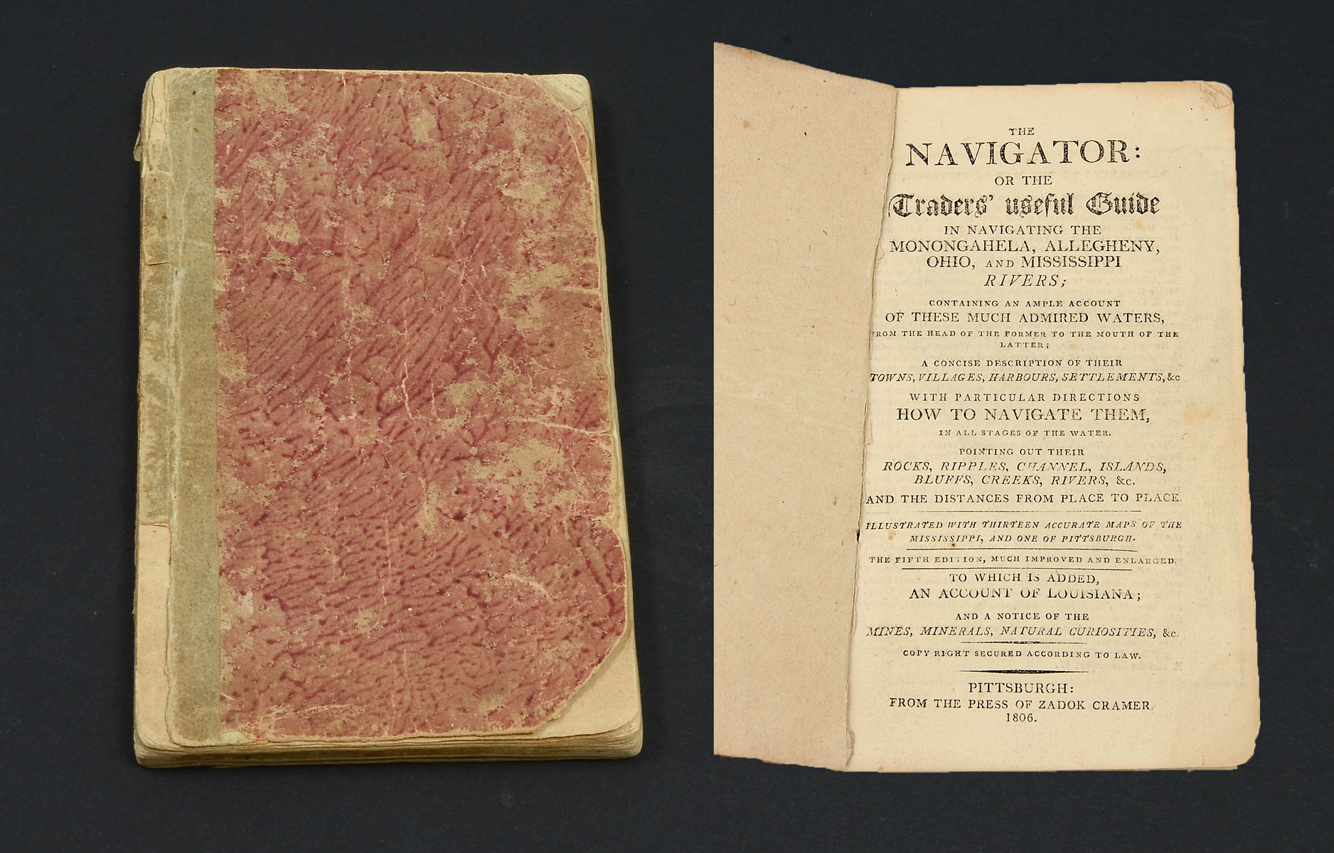 RARE 1806 THE NAVIGATOR BOOK  36e976