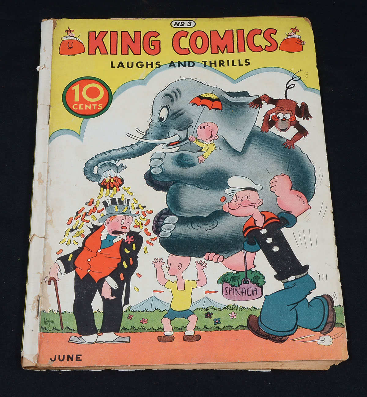 KING COMICS NO.3; JUNE 1936: June