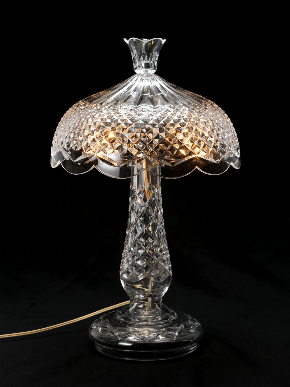 WATERFORD LAMP Waterford crystal 36eafb