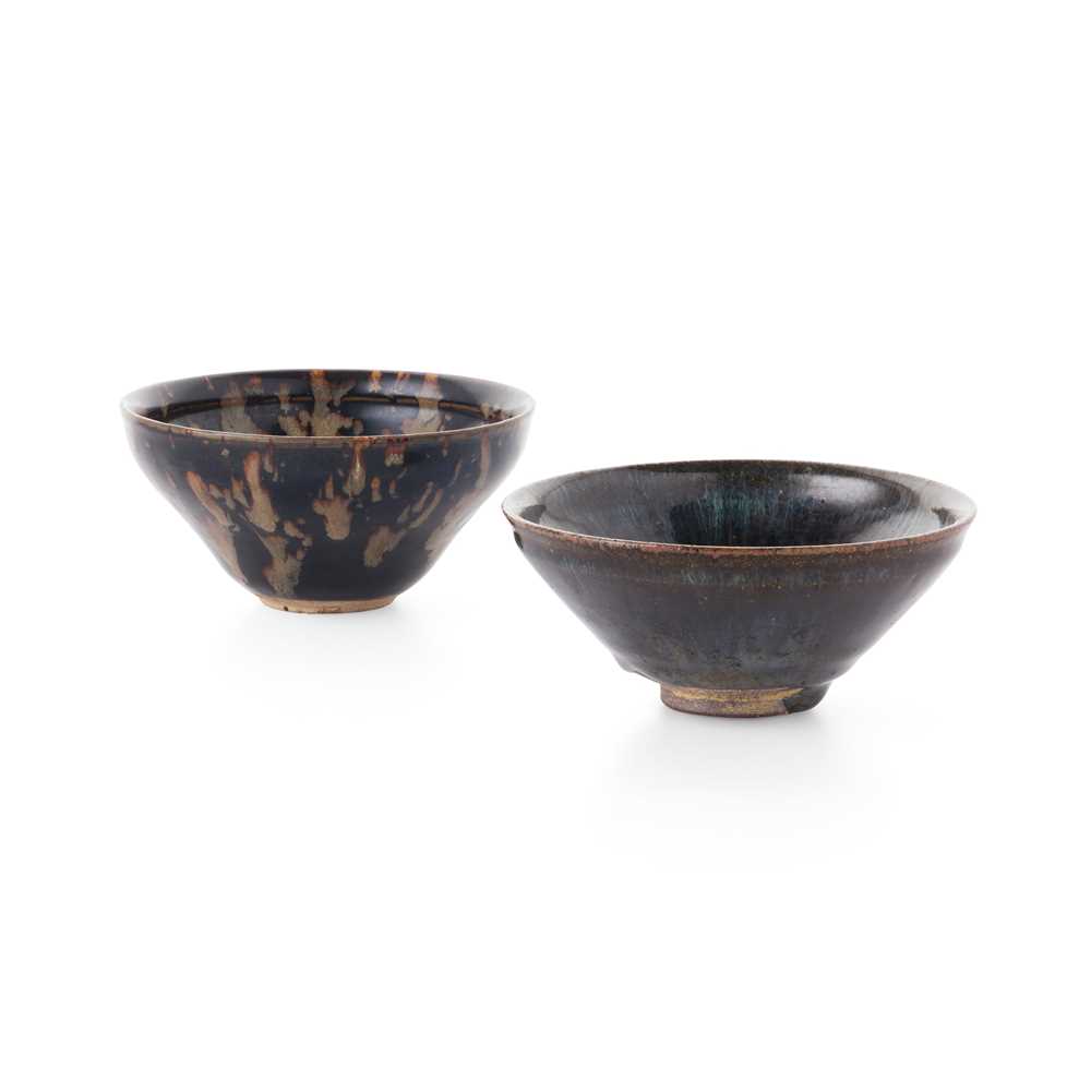TWO STONEWARE TEABOWLS ???????? ? ????????????one