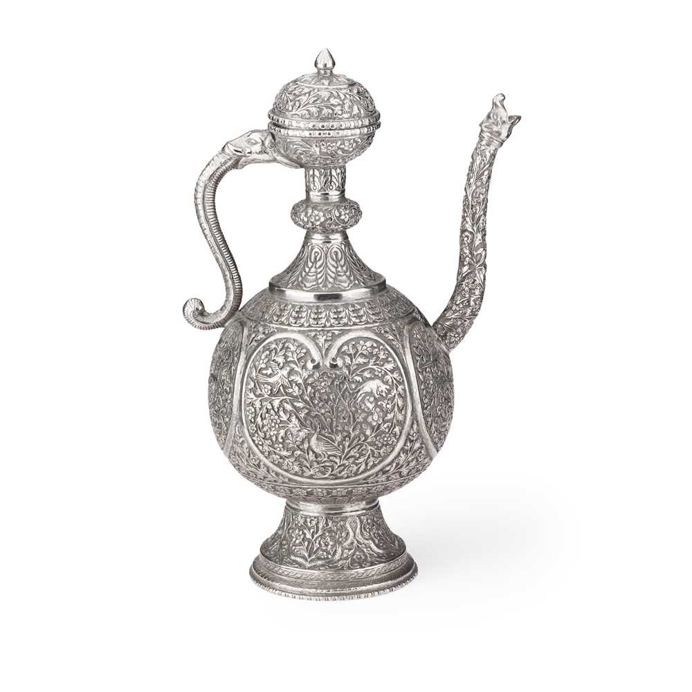 A 19TH CENTURY EASTERN PLATED EWER 36ebc9