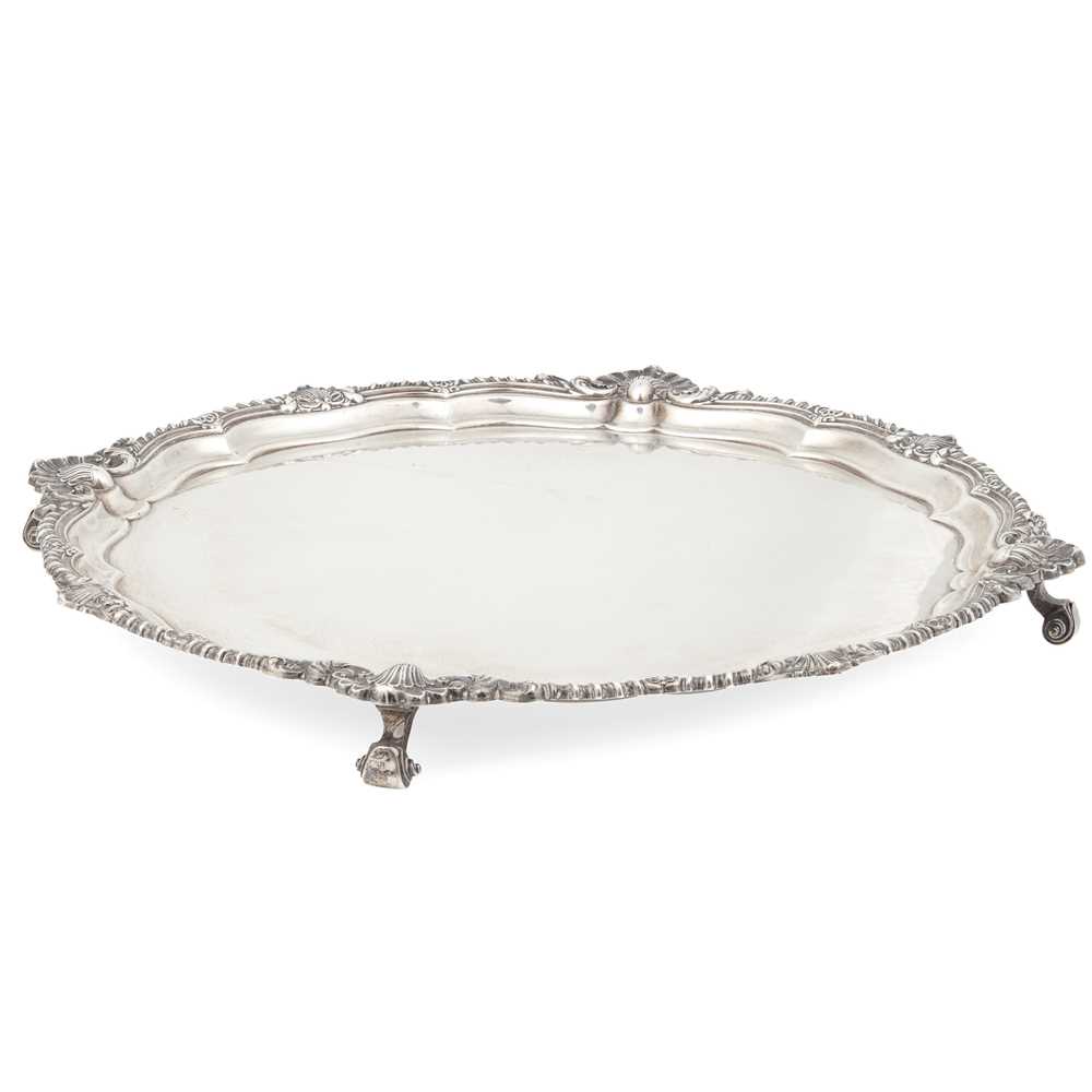 A 1920S SALVER Harrison Bros.,