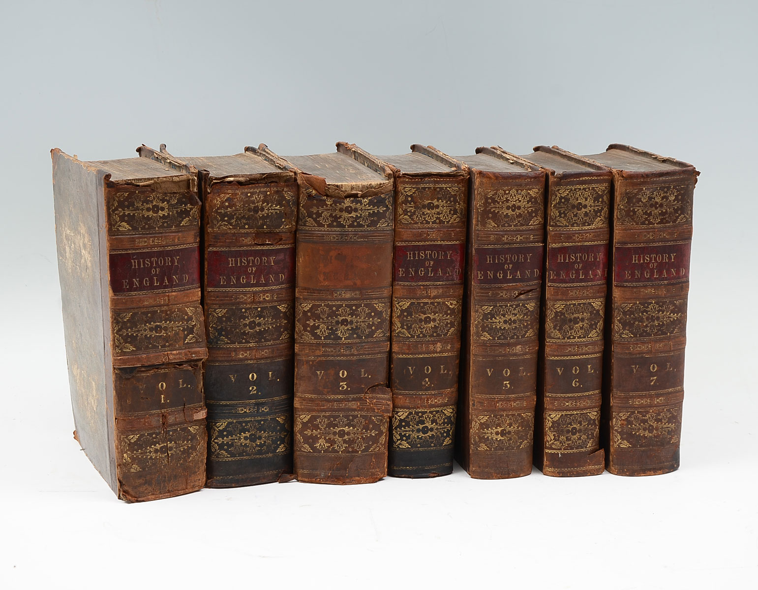 7 VOLUME HISTORY OF ENGLAND BOOKS  36ec40