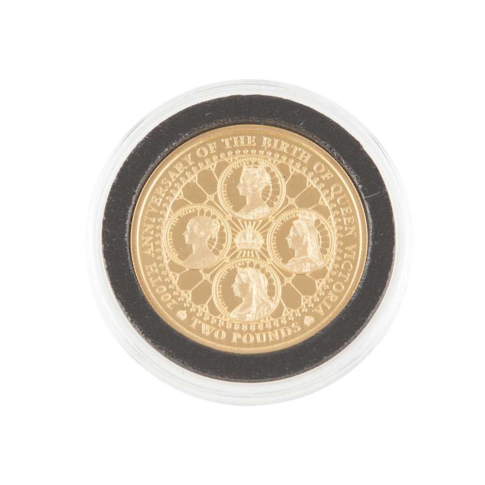 ALDERNEY - A CASED PROOF £2 COIN