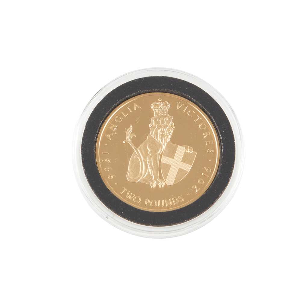 A COMMEMORATIVE CASED GOLD PROOF