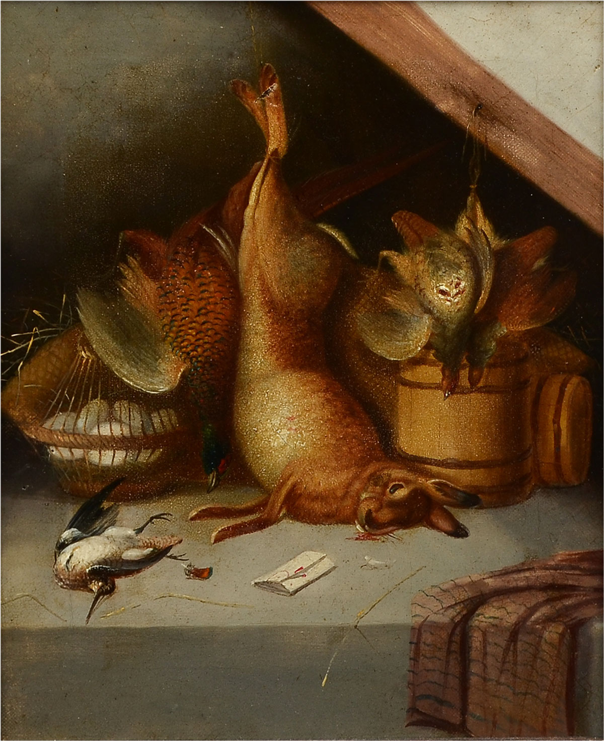 GOOD 19TH CENTURY STILL LIFE PAINTING