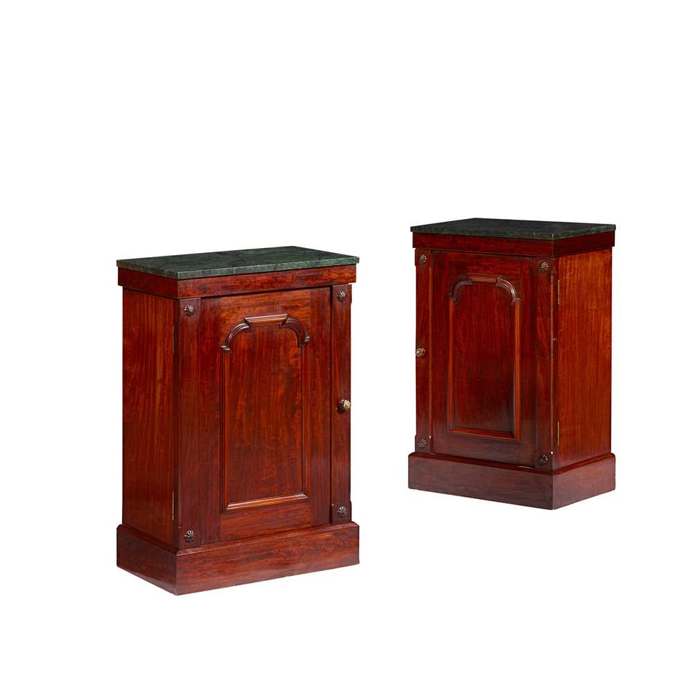 PAIR OF WILLIAM IV MAHOGANY AND 36edf2