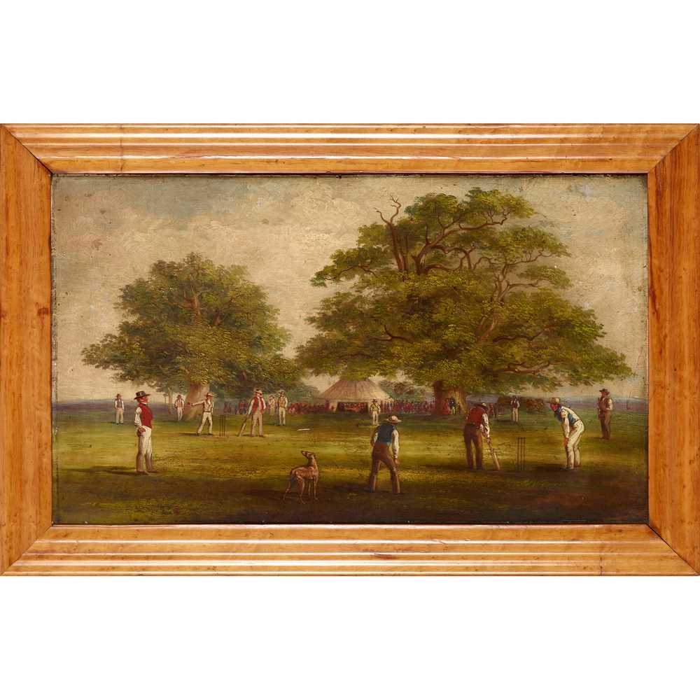 ENGLISH SCHOOL C.1830
A VILLAGE CRICKET