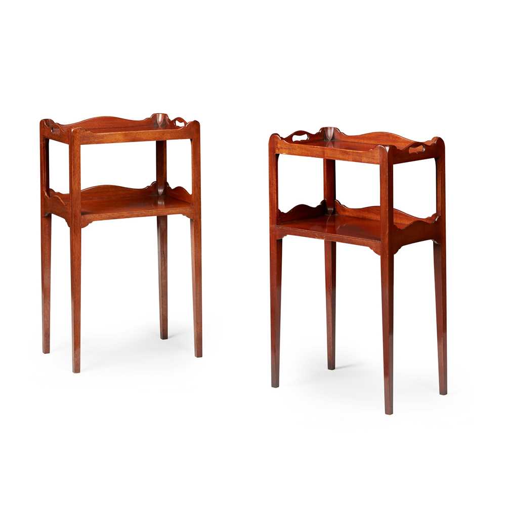 PAIR OF GEORGIAN STYLE MAHOGANY 36ee49