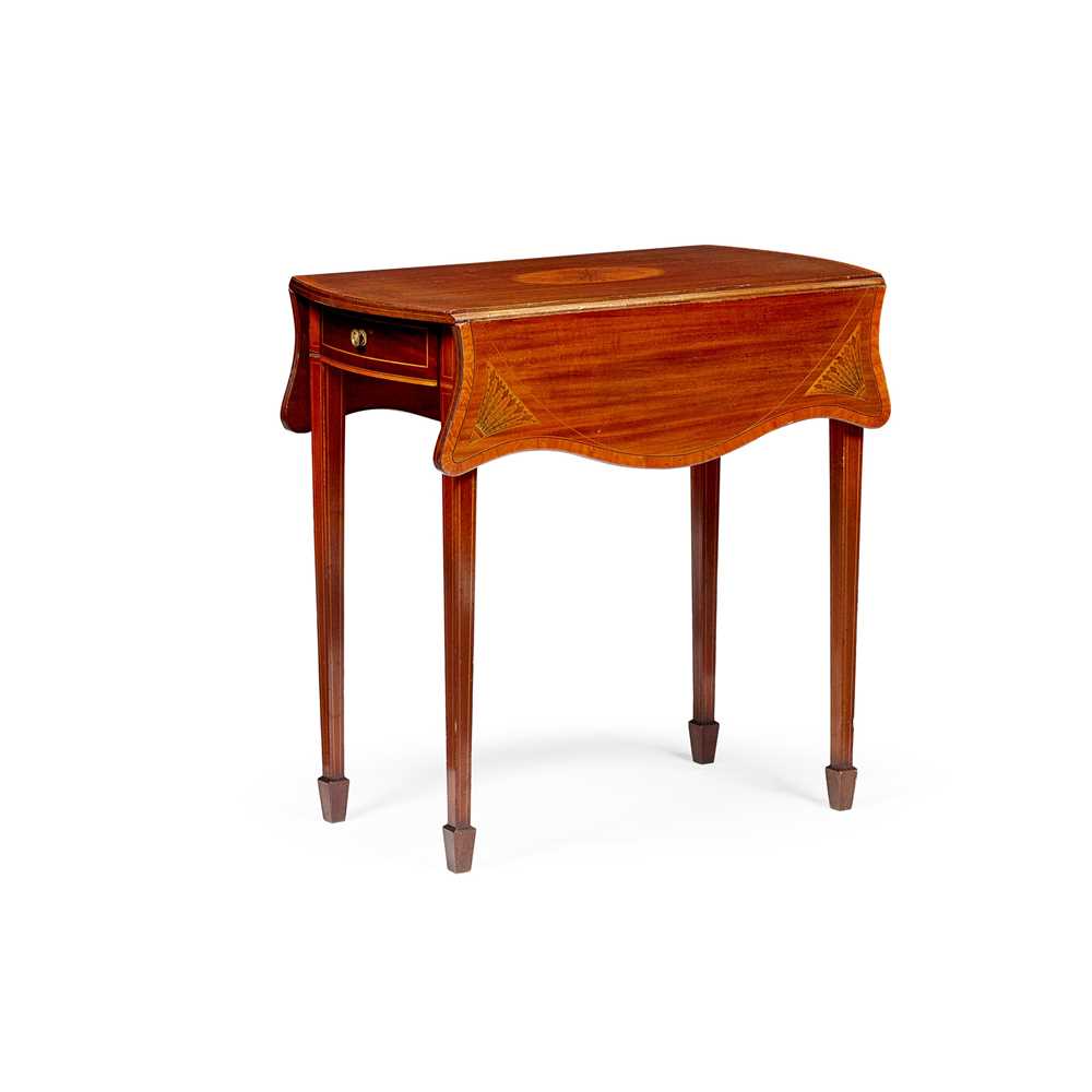 SHERATON STYLE MAHOGANY, SATINWOOD