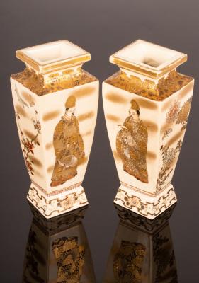 A pair of Japanese square tapering 36c781