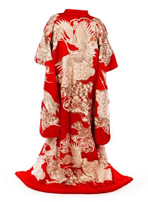 A 20th Century Japanese silk embroidered 36c7b9
