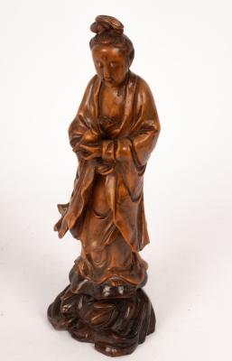 A 19th 20th Chinese Century fruitwood 36c7e1