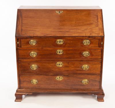 A George III mahogany bureau the 36c812