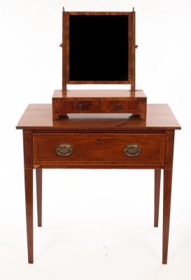 A small 19th Century mahogany table,