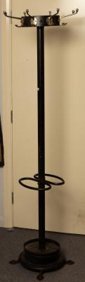 A twin-division hat and stick stand
