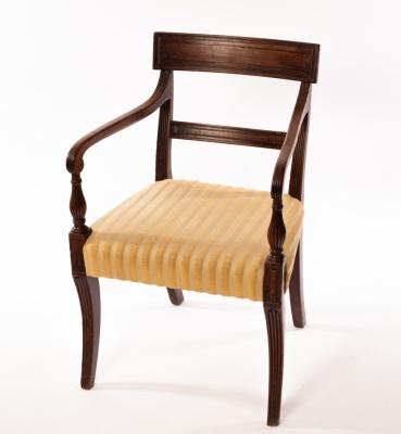 A Regency style mahogany armchair  36c831
