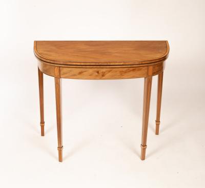 A 19th Century mahogany and satinwood