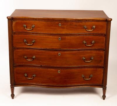 A George III mahogany chest of 36c83b
