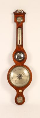 An early Victorian mahogany banjo 36c87f